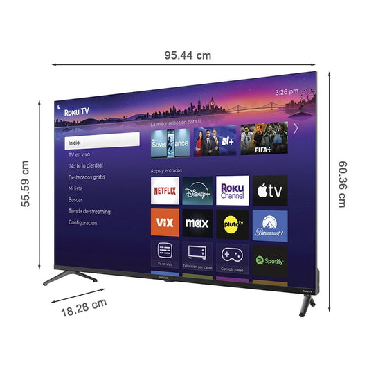 TV Aiwa 43 Pulgadas FHD Roku TV LED AW43B4SMRK