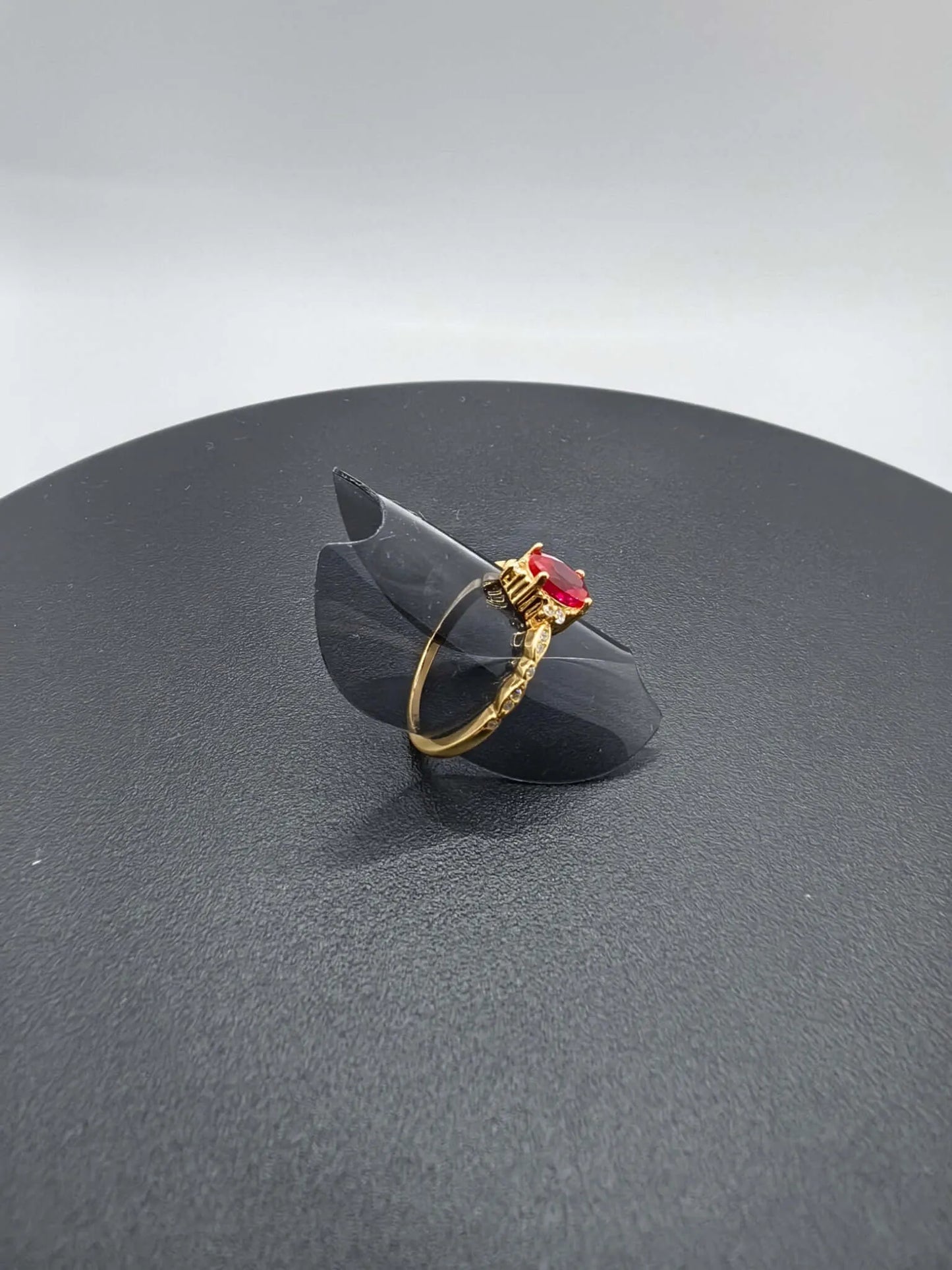 Anillo Plata Esterlina 925 Chapa Oro 10k Calenbi