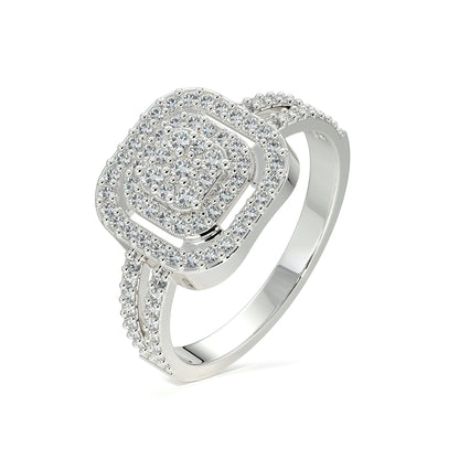 Anillo de Plata esterlina 925 con Zirconia para dama