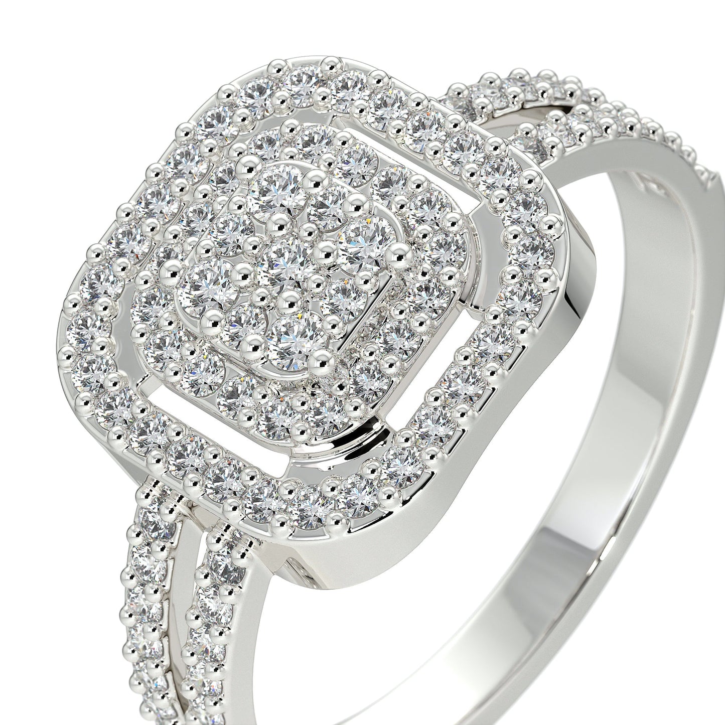 Anillo de Plata esterlina 925 con Zirconia para dama