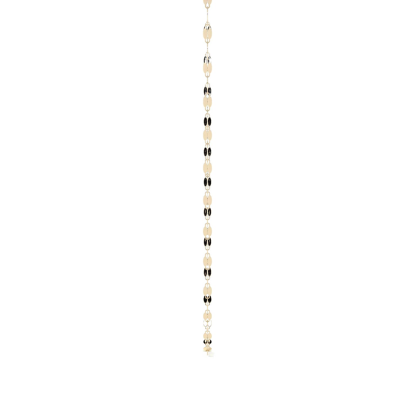 Cadena De Oro Italiano 14k, Estilo Grano De Café