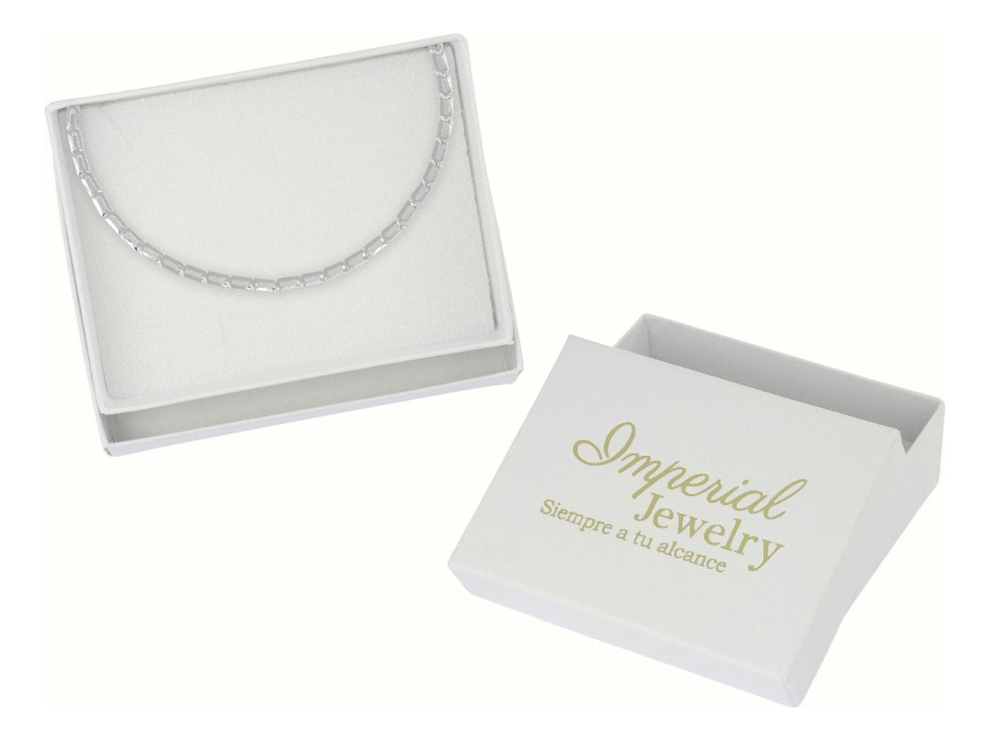 Pulsera De Plata Ley 925 Armado A Mano 18 Cm De 1.5mm