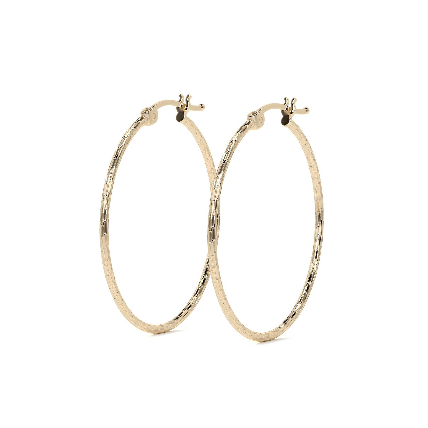 Arete Arracada Diamantada De Oro 14k Estilo Dominó