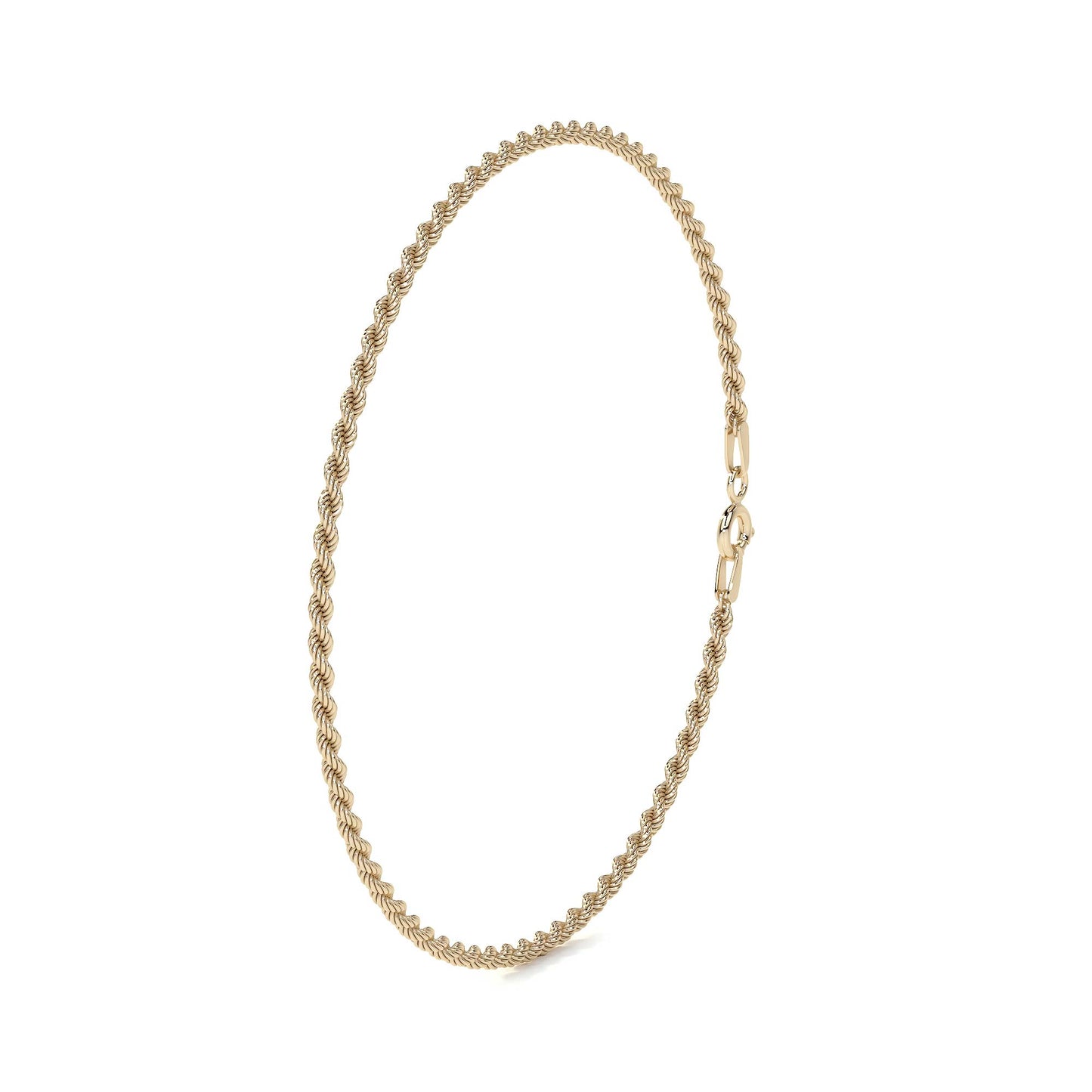 Pulsera de Oro 10K Estilo Torsal Italiano para Hombre y Mujer | Brazalete Unisex Elegante