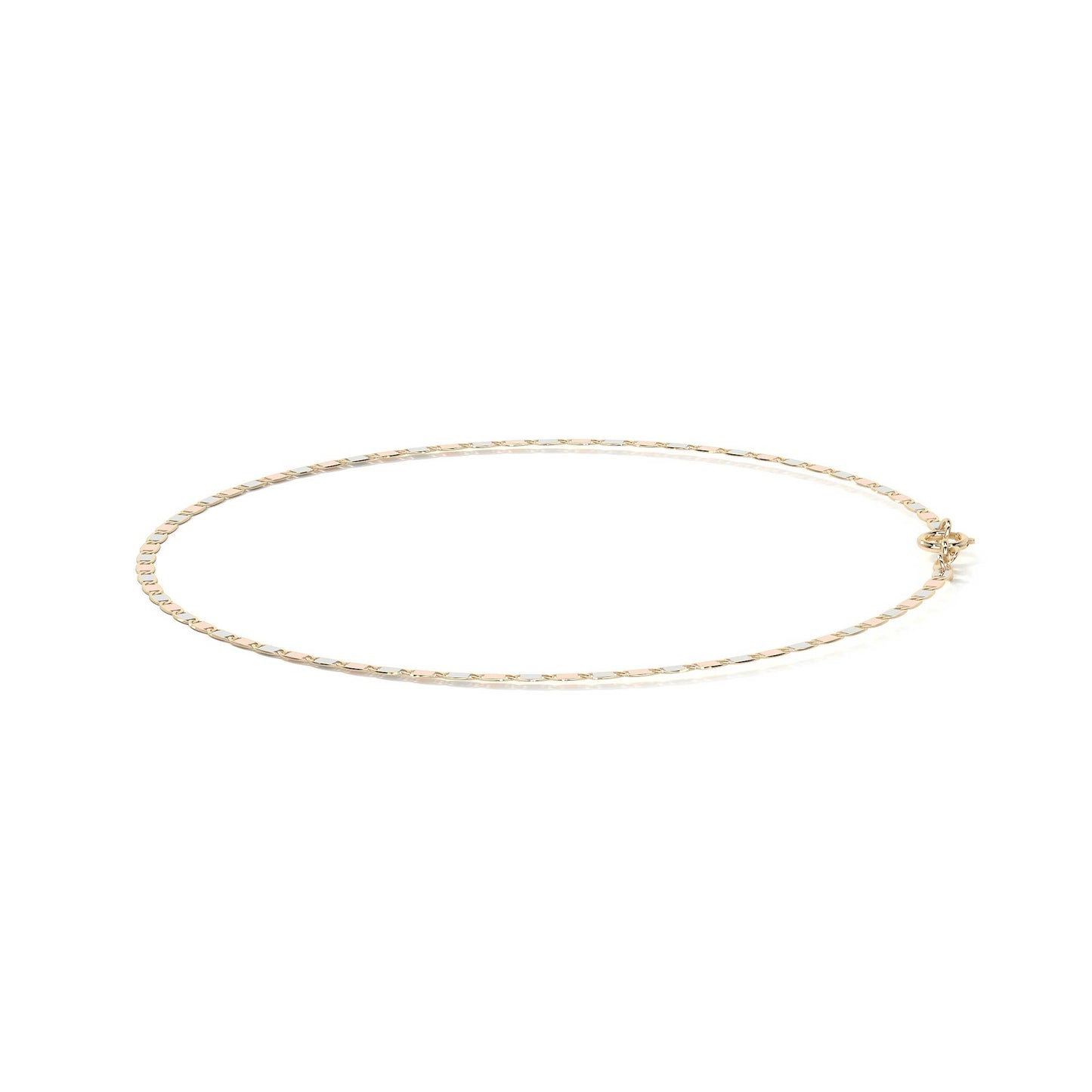 Pulsera de Oro 10K Estilo Italiano Valentino | Brazalete Delicado en Oro Amarillo o Tricolor
