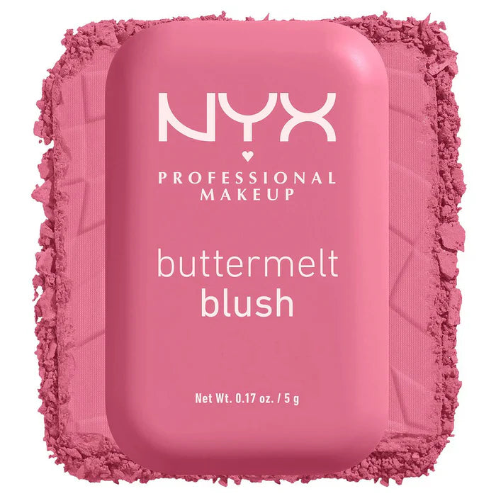 NYX PROFESSIONAL MAKEUP Buttermelt blush Tono GETTING BUTTA Shimmering Rose