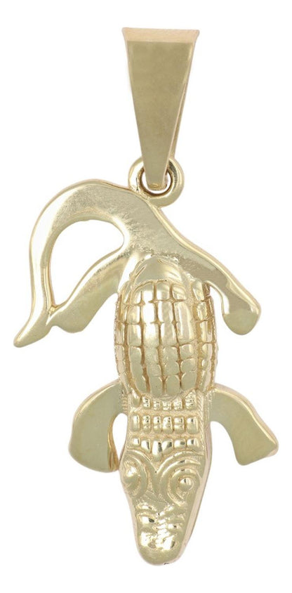 Dije Figura De Cocodrilo, En Oro De 10k 2.3grm
