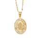 Medalla De La Virgen De Oro De 10k