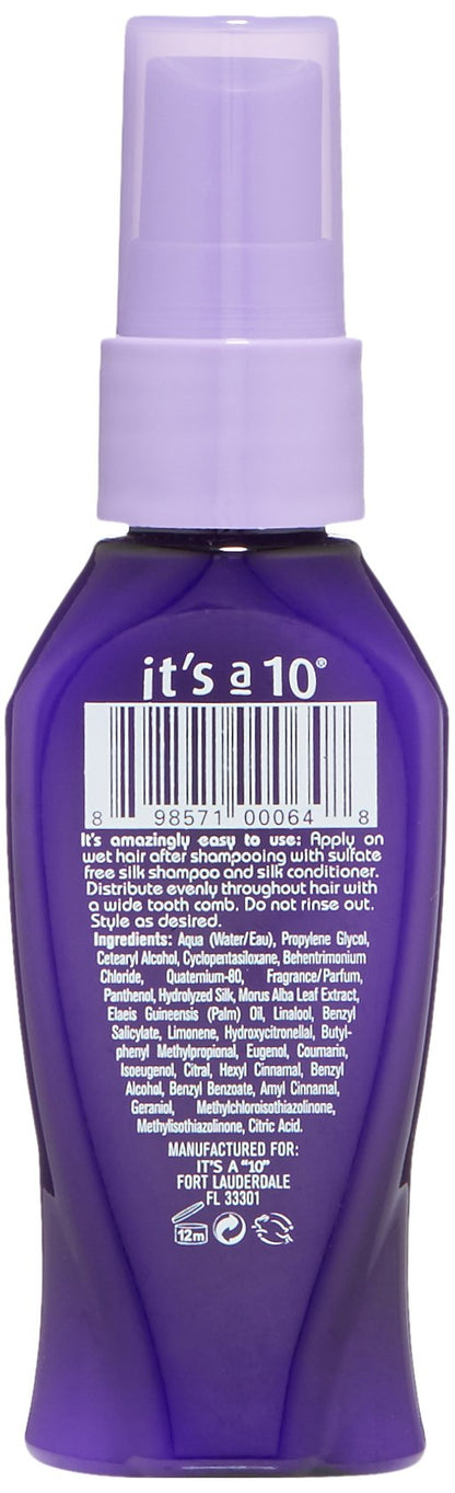 Its a 10 Silk Express Miracle Silk 60 ml