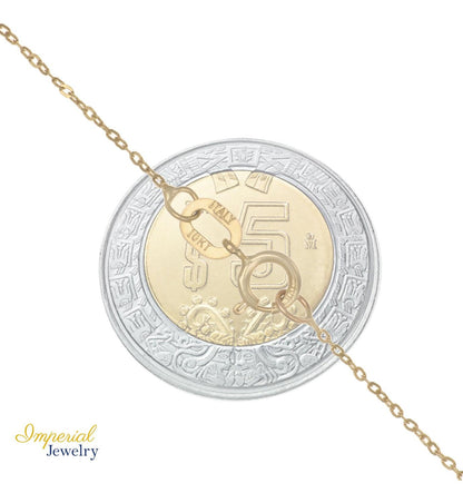 Collar Para Mujer De Oro De 10k De La Madonna