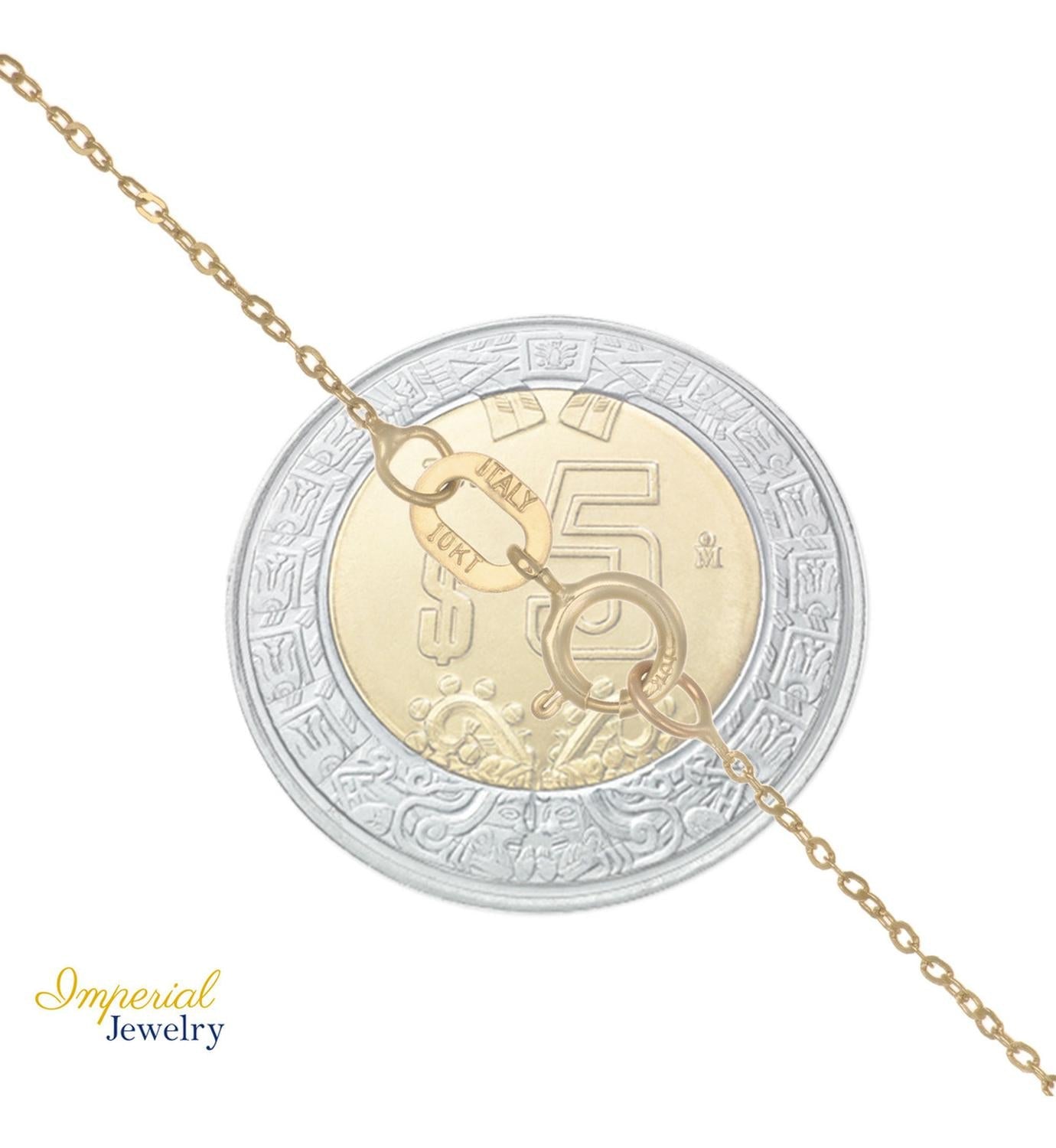 Collar Para Mujer De Oro De 10k De Cruz