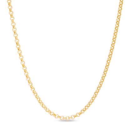 Cadena Ancla Italiana De 14k Medida 55 Cm