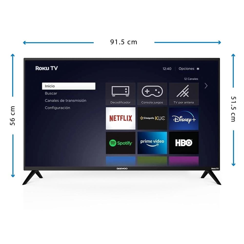 TV Daewoo 40 Pulgadas Full HD Smart TV LED DAW40R