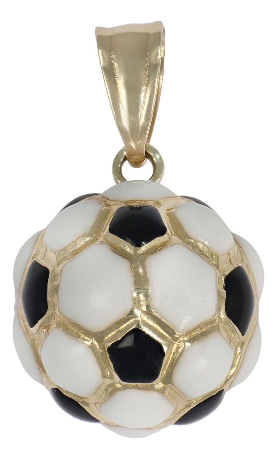 Dije De Oro De 10k De Balon De Futbol