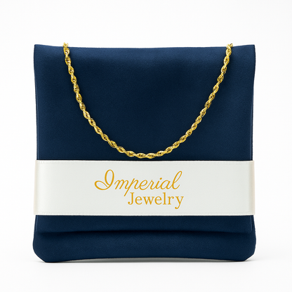 Cadena De Oro Hombre Italiano Torsal 10k Calibre 1.9mm