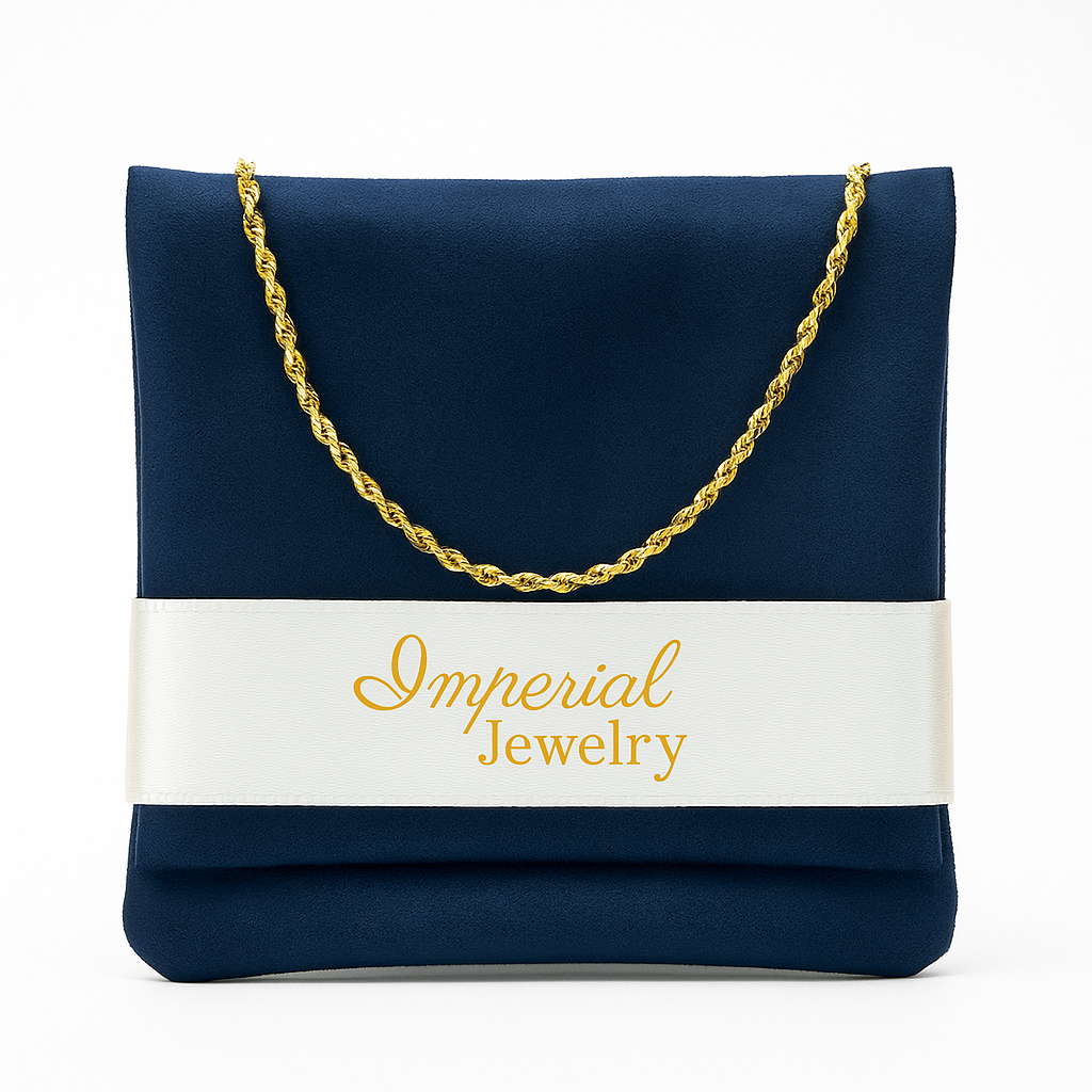 Cadena De Oro Hombre Italiano Torsal 10k Calibre 2.4mm