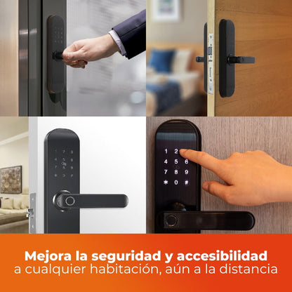 Cerradura Inteligente Wifi Multiple Desbloqueo exterior Tecnolite
