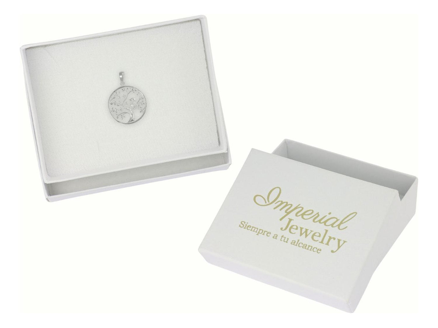 Dije De Plata Ley 925 De Arbol De La Vida Pulido