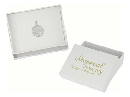 Dije De Plata Ley 925 De Arbol De La Vida Pulido