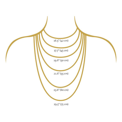 Cadena Italiana De 10k, Estilo Cubana, Calibre 2mm, De 45cm