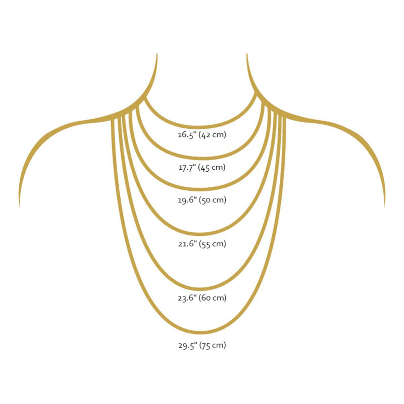 Cadena Italiana De 10k, Estilo Cubana, Calibre 2mm