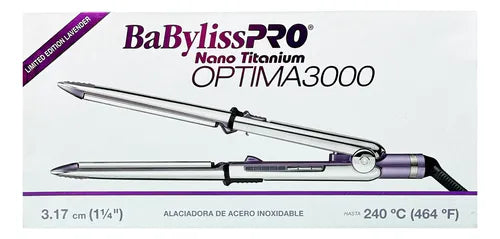 Babyliss Pro Nano Titanium Optima 3000 Aliciadora LAVENDER