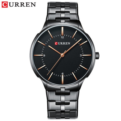 Reloj De Hombre CURREN De Moda Simple Casual De Acero Inoxidable De Cuarzo Impermeable Sin Caja 8321 XS