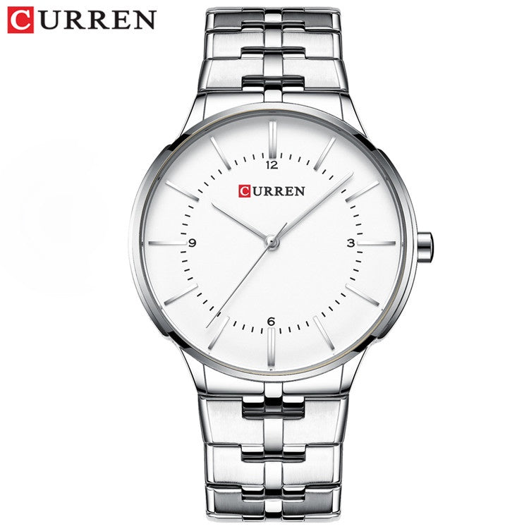 Reloj De Hombre CURREN De Moda Simple Casual De Acero Inoxidable De Cuarzo Impermeable Sin Caja 8321 XS