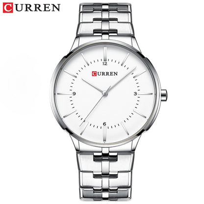 Reloj De Hombre CURREN De Moda Simple Casual De Acero Inoxidable De Cuarzo Impermeable Sin Caja 8321 XS