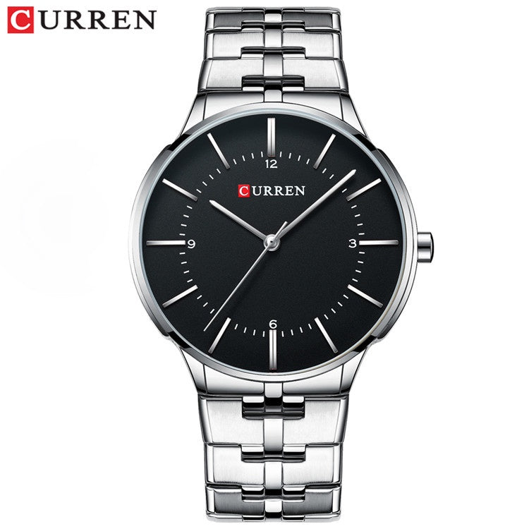 Reloj De Hombre CURREN De Moda Simple Casual De Acero Inoxidable De Cuarzo Impermeable Sin Caja 8321 XS