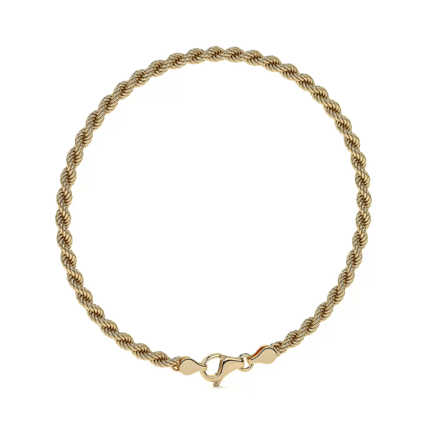 Pulsera de Oro 10K Estilo Torsal Italiano | Brazalete Elegante de Joyería Fina