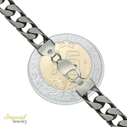 Pulsera De Plata 925 Cubana 19cm Calibre 10.7mm Italiana