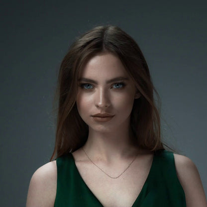 Cadena De Oro Italiano 10k, Estilo Grano De Café