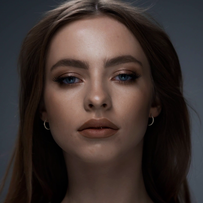 Arracada Bangle De Oro 10k Diamantado Diagonal