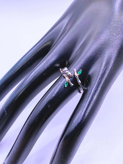 Anillo Plata Ley 925 Pandita Circonita Ajustable Calenbi