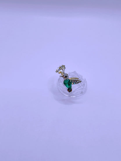 Anillo Aleación Zinc Colibrí Ajustable Calenbi